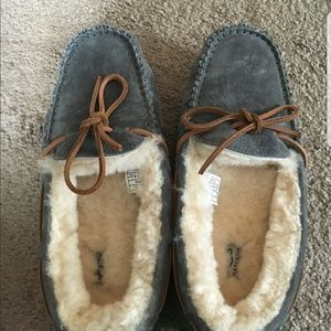 Never worn real ugg moccasins